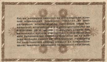 1946. 10.000AP (3x) + 50.000AP (2x) egyik papírráncokkal T:II,II-,III