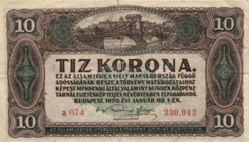 1920. 10K (2x) + 20K (3x) + 50K "Orell Füssli Zürich" T:II,II-,III