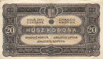 1920. 10K (2x) + 20K (3x) + 50K "Orell Füssli Zürich" T:II,II-,III