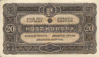 1920. 10K (2x) + 20K (3x) + 50K "Orell Füssli Zürich" T:II,II-,III