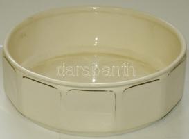 Régi nagyméretű porcelán mosdótál hozzávaló kancsóval és szappantartóval, apró lepattogzásokkal