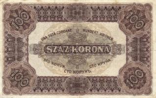 1920. 100K "Orell Füssli Zürich" (2x) T:II,II-