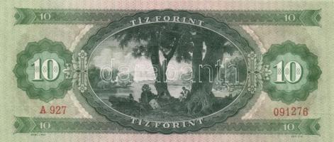 1969. 10Ft (2x) egymás utáni sorszámmal! T:I