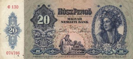 1941. 20P (10x) T:II,II-