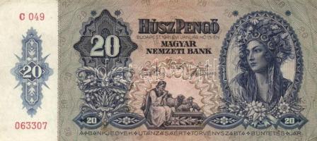 1941. 20P (10x) T:II,II-