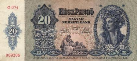 1941. 20P (10x) T:II,II-