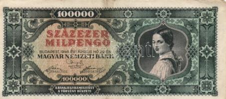 1946. 100.000MP (20x) különböző színváltozatok T:II,II-