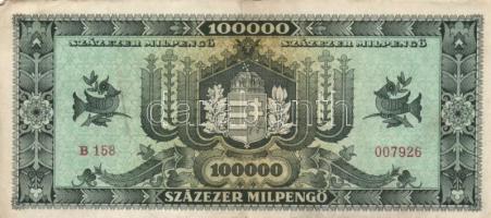 1946. 100.000MP (20x) különböző színváltozatok T:II,II-