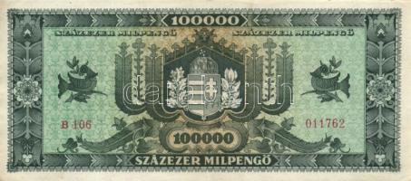 1946. 100.000MP (20x) különböző színváltozatok T:II,II-