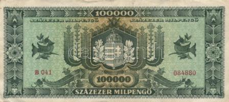 1946. 100.000MP (20x) különböző színváltozatok T:II,II-