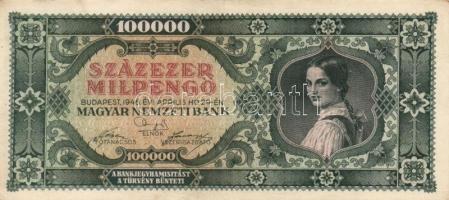 1946. 100.000MP (20x) különböző színváltozatok T:II,II-