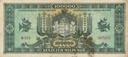 1946. 100.000MP (20x) különböző színváltozatok T:II,II-