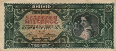 1946. 100.000MP (20x) különböző színváltozatok T:II,II-