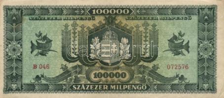 1946. 100.000MP (20x) különböző színváltozatok T:II,II-