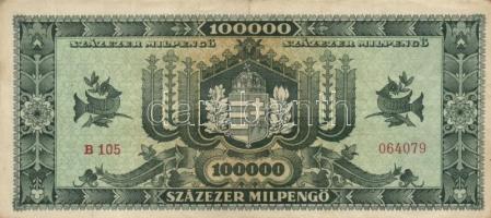 1946. 100.000MP (20x) különböző színváltozatok T:II,II-