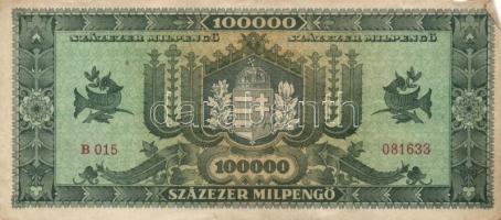 1946. 100.000MP (20x) különböző színváltozatok T:II,II-