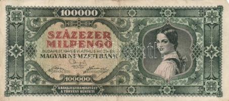 1946. 100.000MP (20x) különböző színváltozatok T:II,II-