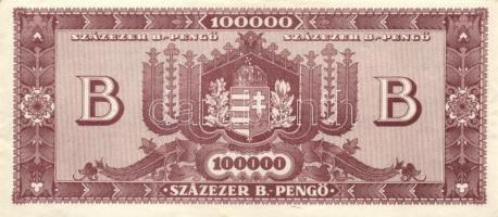 1946. 100.000BP (10x) különböző színváltozatok T:II,II-