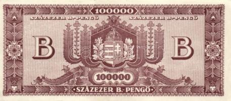 1946. 100.000BP (10x) különböző színváltozatok T:II,II-