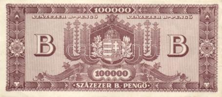 1946. 100.000BP (10x) különböző színváltozatok T:II,II-