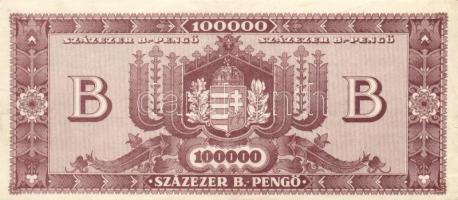 1946. 100.000BP (10x) különböző színváltozatok T:II,II-
