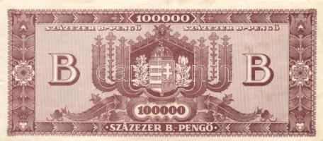 1946. 100.000BP (10x) különböző színváltozatok T:II,II-