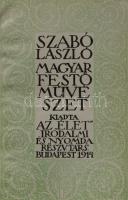 1914 Szabó László: Magyar festőművészet, Élet Nyomda, Bp., egyedi műbőr kötésben, szép állapotban, sok képpel illusztrálva