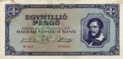 1945. 1.000.000P (10x) T:II,II-