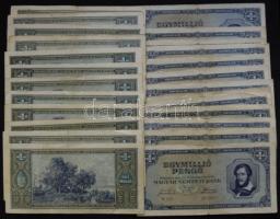 1945. 1.000.000P (25x) T:II-,III