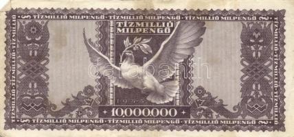 1946. 10.000.000MP (10x) különböző színváltozatok is T:II,II-,III