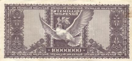 1946. 10.000.000MP (10x) különböző színváltozatok is T:II,II-,III