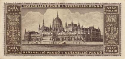 1946. 100.000.000P (2x) egymás utáni sorszámmal T:II