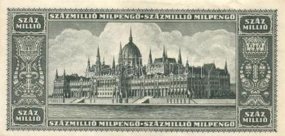 1946. 100.000.000MP (10x) különböző színváltozatok T:II,II-