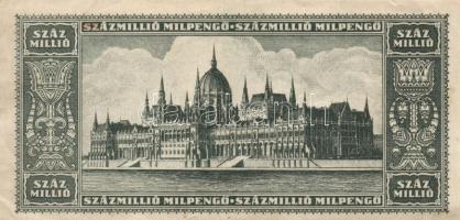 1946. 100.000.000MP (10x) különböző színváltozatok T:II,II-