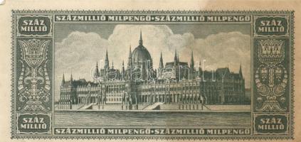 1946. 100.000.000MP (10x) különböző színváltozatok T:II,II-