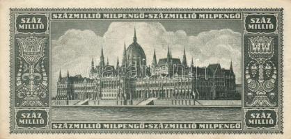 1946. 100.000.000MP (10x) különböző színváltozatok T:II,II-