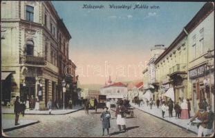 Kolozsvár Wesselényi street, the shop of Adolf Hirsch (RB)