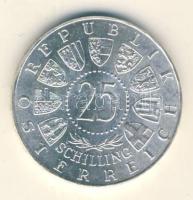 Ausztria 1960. 25Sch Ag "Karintia, népszavazás 1920" T:2 Austria 1960. 25 Schilling Ag " 40th Anniversary-Carinthian Plebescite" C:XF