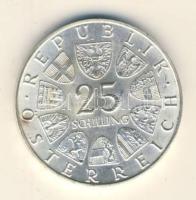 Ausztria 1972. 25Sch Ag "Carl Michael Ziehrer" T:2 Austria 1972. 25 Schilling Ag "Carl Michael Ziehrer" C:XF