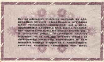 1946. 100.000AP (4x) egyik függőleges papírránccal T:I-