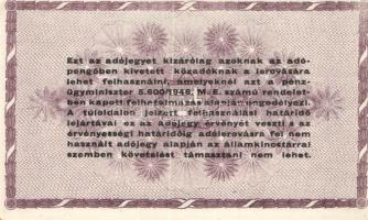 1946. 100.000AP (4x) egyik függőleges papírránccal T:I-