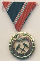 1957. Bányászati Szolgálati Érdemérem arany fokozata T:2