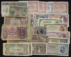 48db-ból álló vegyes pengő, V.H. pengő, adópengő tétel T:II,II-,III,III-