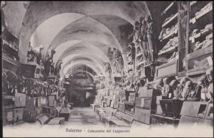 Palermo Capuchin catacombs with mummies