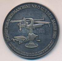 NSZK DN "München - gravírozógép" Ag(999) emlékérem (d=40mm)/ 24,8g dísztokban T:exPP
GDR N...