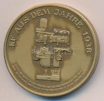 NSZK 1973. "München - Olimpia Stadion" Br emlékérem dísztokban (d=40mm) T:1-
GDR 1973. &qu...