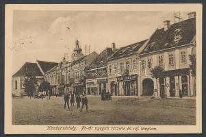 Kézdivásárhely Főtér, Fejér Lukács kereskedése / main square, shop