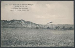 First Transylvanian aviator Albert Ziegler by Segesvár