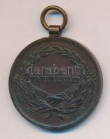 1914. Bronz Vitézségi Érem "Der Tapferkeit" Br érdemérem, mellszalag nélkül Szign.: Tauten...