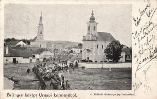 Belényes Catholic procession (EB)